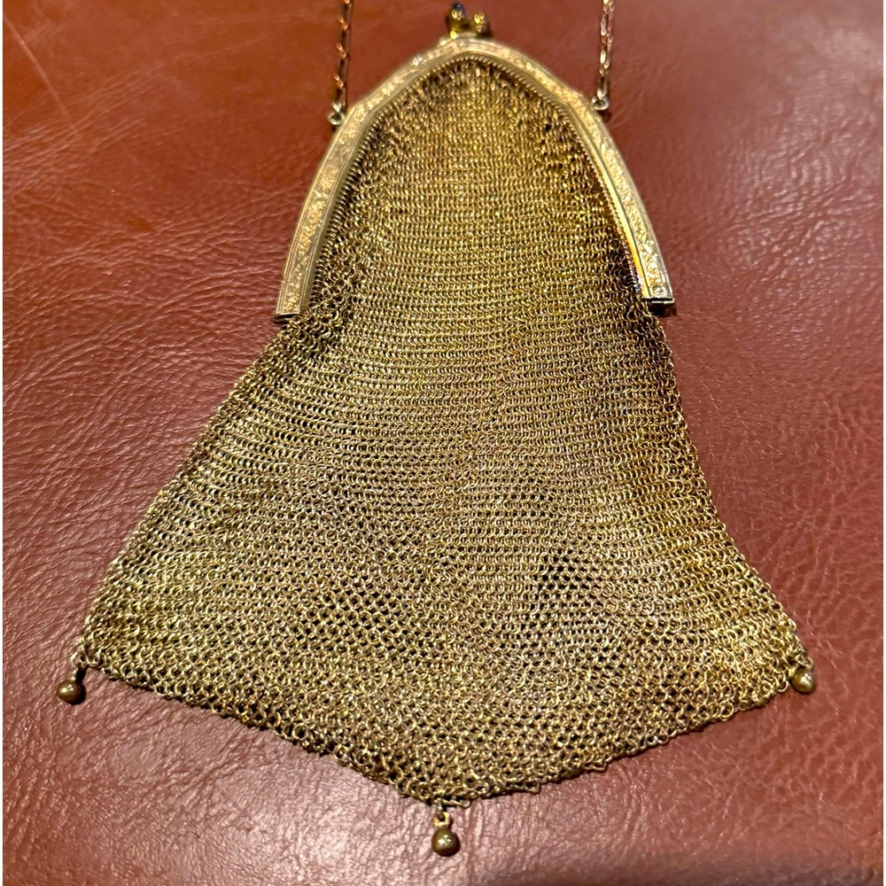 Antique 1920’s Mesh wristlet
